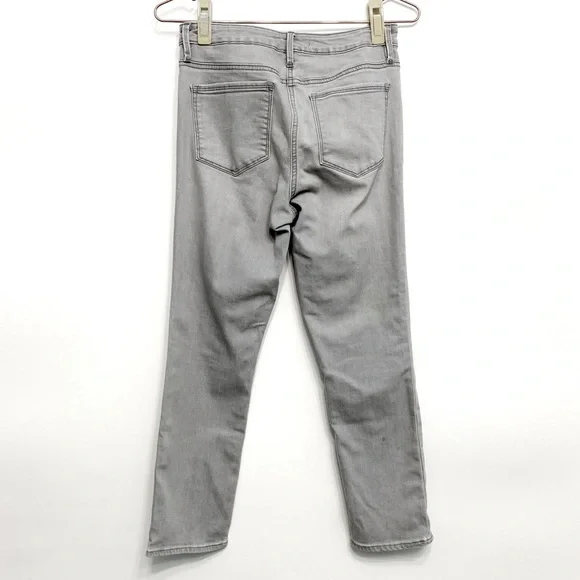 athleta | sculptek granite grey cropped skinny jeans 6 - Picture 6 of 13